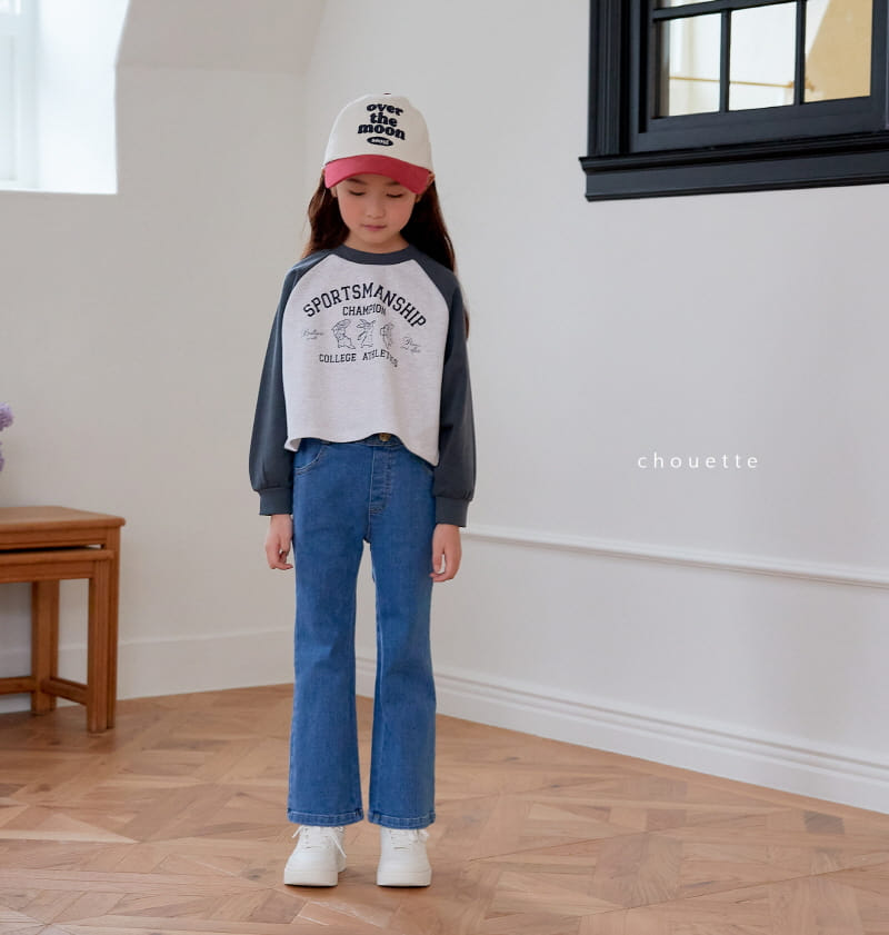 Chouette - Korean Children Fashion - #childofig - Denim Boots Cut Pants - 9