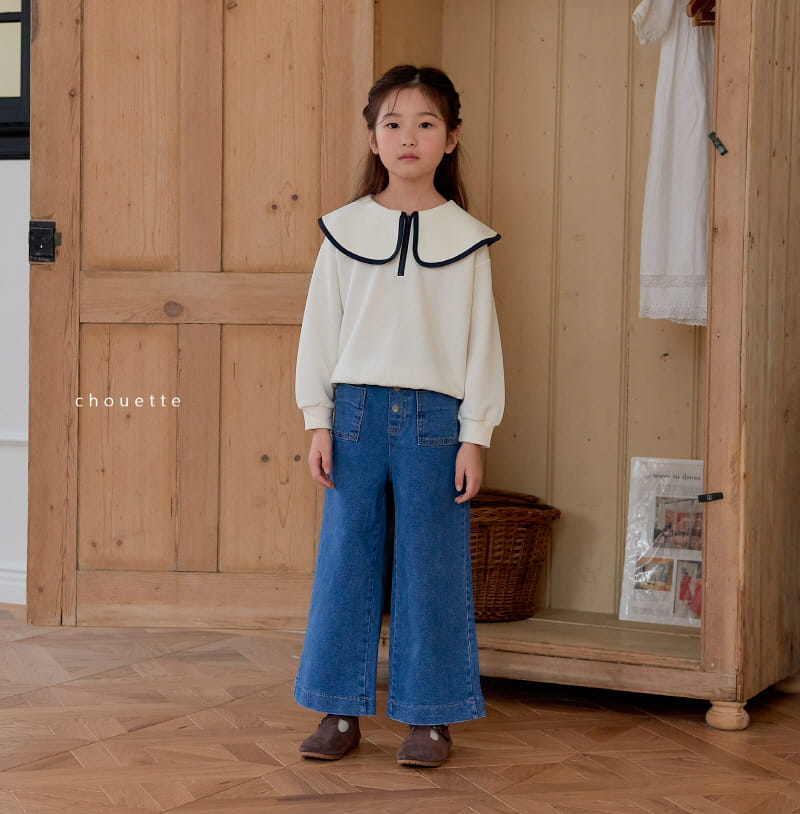 Chouette - Korean Children Fashion - #childofig - Pocket Span Wide Pants - 8