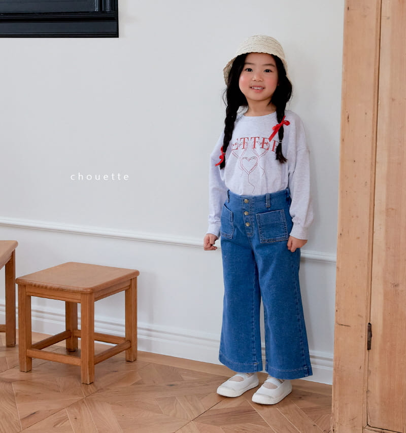 Chouette - Korean Children Fashion - #childofig - Heart Balloon Sweatshirt - 8