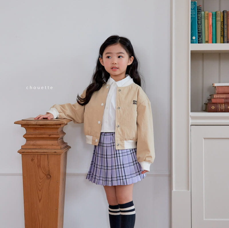 Chouette - Korean Children Fashion - #prettylittlegirls - School Crop Shirt - 4