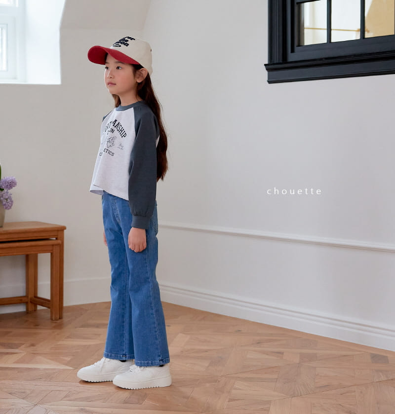 Chouette - Korean Children Fashion - #childrensboutique - Denim Boots Cut Pants - 10