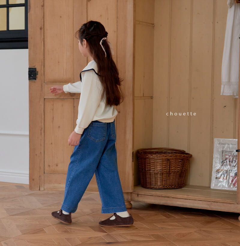 Chouette - Korean Children Fashion - #childrensboutique - Pocket Span Wide Pants - 9