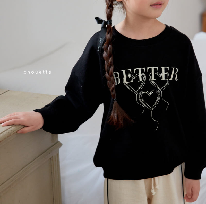 Chouette - Korean Children Fashion - #childrensboutique - Heart Balloon Sweatshirt - 9