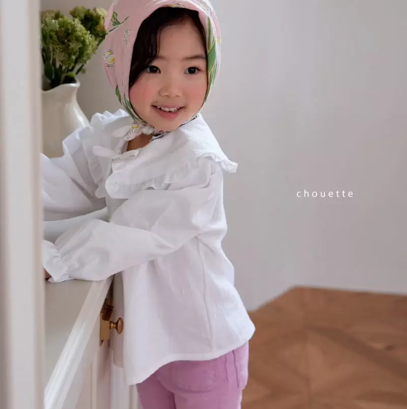 Chouette - Korean Children Fashion - #childrensboutique - Chloe Ribbon Blouse - 7
