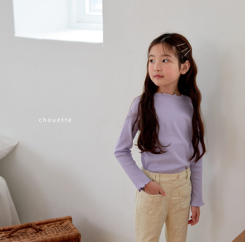 Chouette - Korean Children Fashion - #designkidswear - Tan Tan Rib Tee