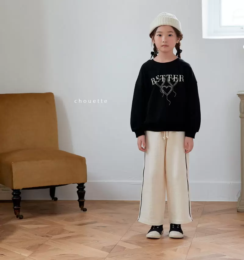 Chouette - Korean Children Fashion - #designkidswear - Heart Balloon Sweatshirt - 10