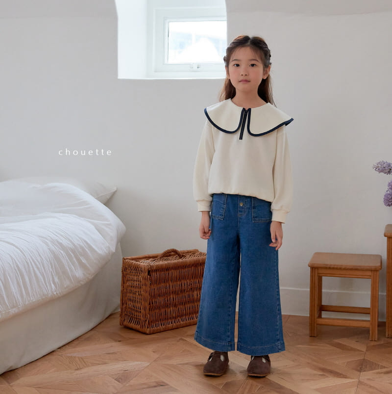 Chouette - Korean Children Fashion - #discoveringself - Pocket Span Wide Pants - 11