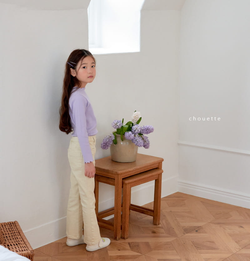 Chouette - Korean Children Fashion - #kidsshorts - Joy Bootes Cut Pants - 6