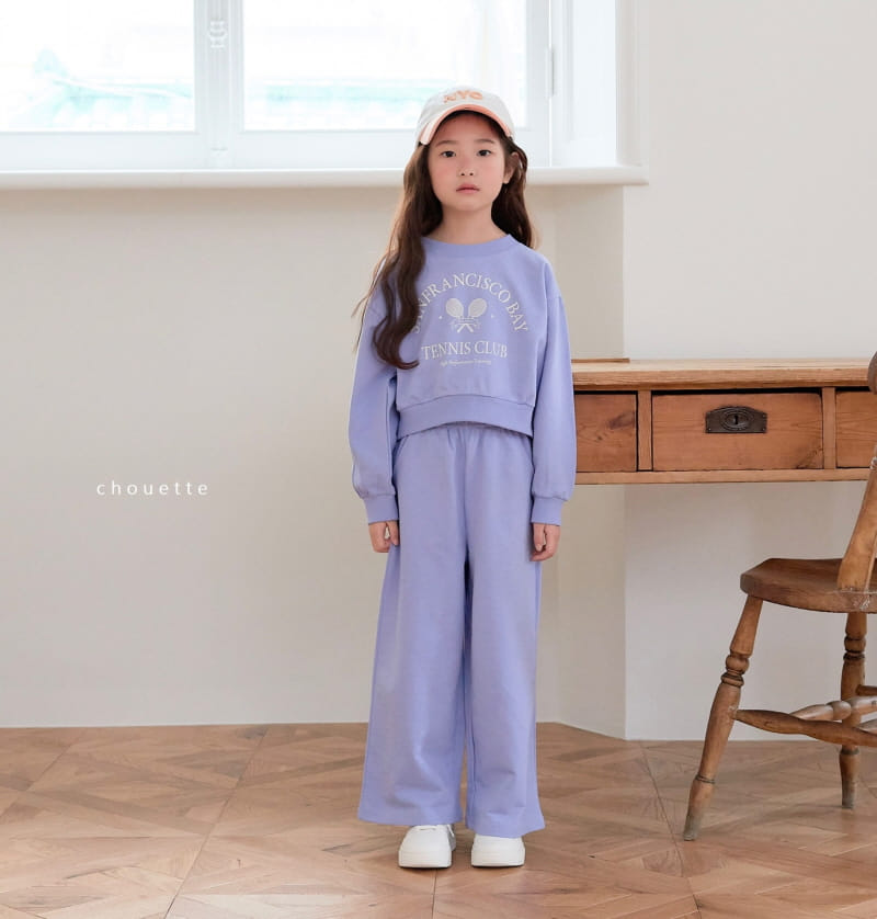 Chouette - Korean Children Fashion - #kidsstore - Tennis Open Top Bottom Set - 10