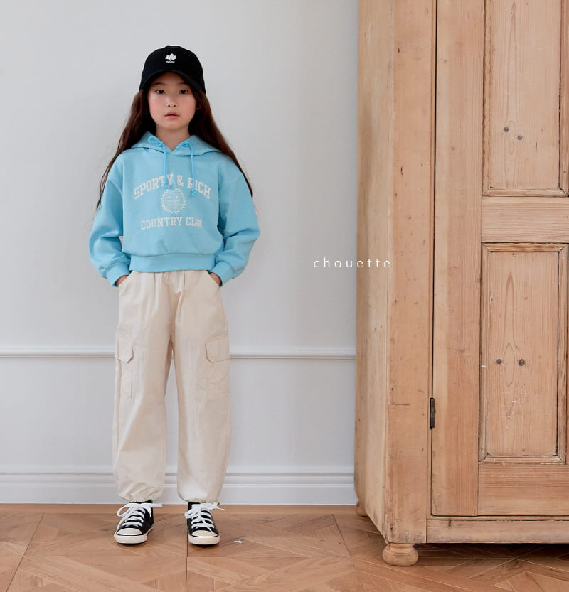 Chouette - Korean Children Fashion - #kidsstore - Spot Crop Hoody - 2