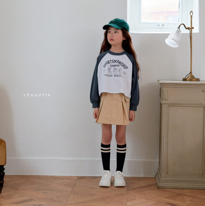 Chouette - Korean Children Fashion - #kidsstore - Exercise Rabbit Raglan Tee - 2