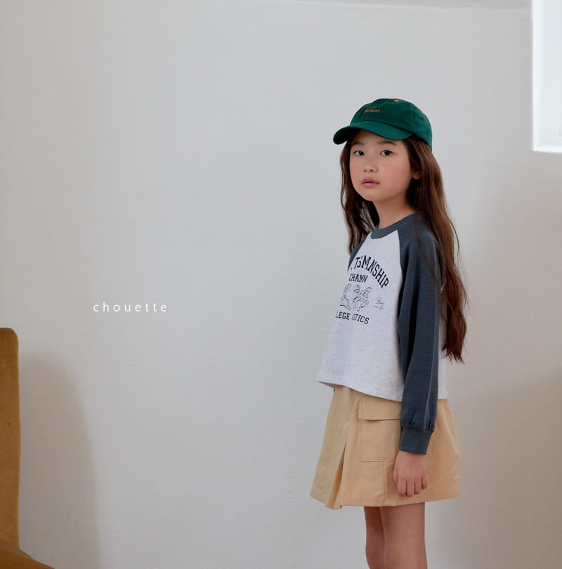Chouette - Korean Children Fashion - #kidzfashiontrend - Exercise Rabbit Raglan Tee - 3