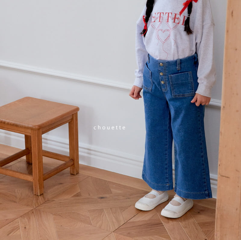 Chouette - Korean Children Fashion - #littlefashionista - Pocket Span Wide Pants