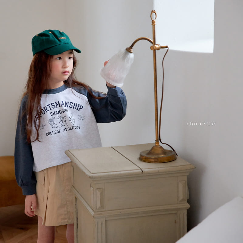 Chouette - Korean Children Fashion - #littlefashionista - Exercise Rabbit Raglan Tee - 5