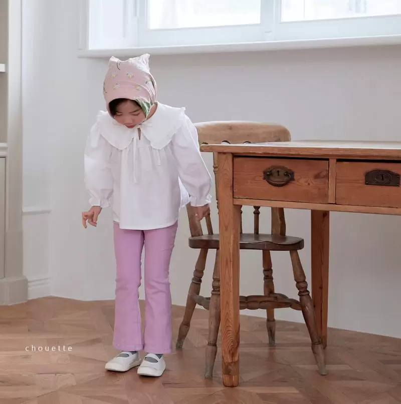 Chouette - Korean Children Fashion - #minifashionista - Chloe Ribbon Blouse - 3