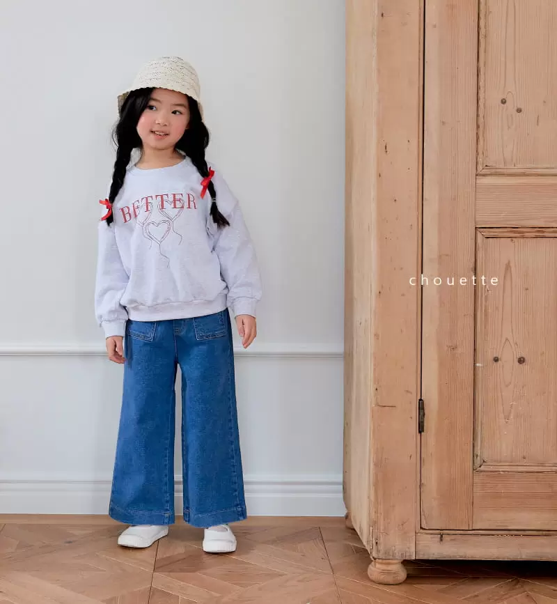 Chouette - Korean Children Fashion - #prettylittlegirls - Heart Balloon Sweatshirt - 6