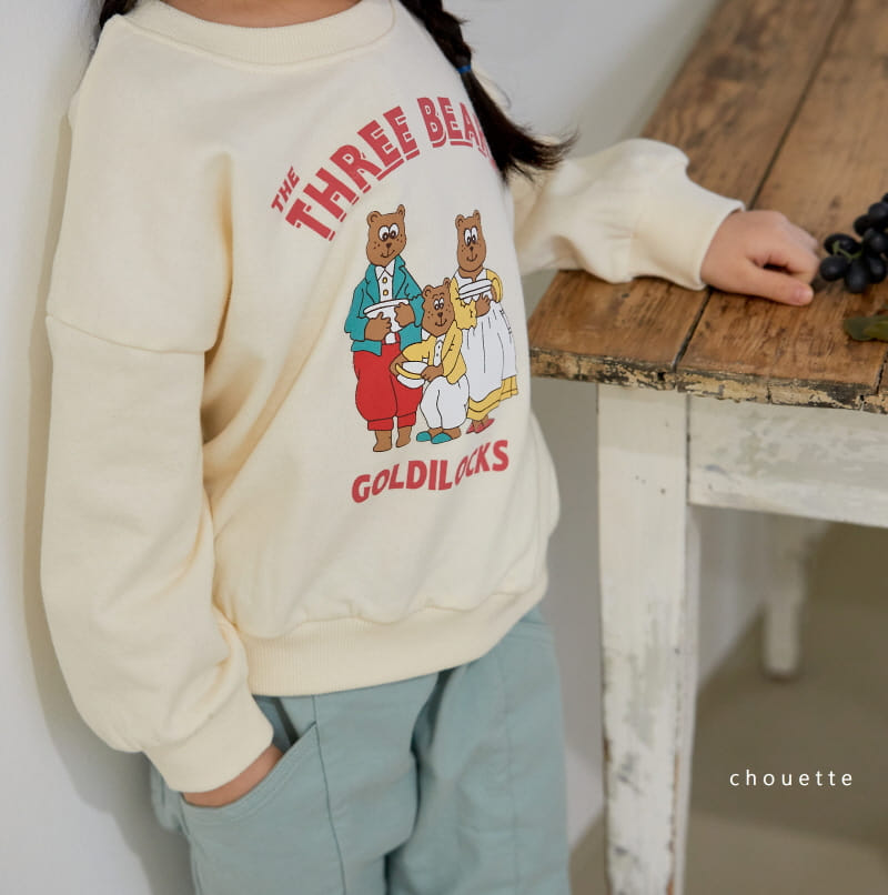 Chouette - Korean Children Fashion - #prettylittlegirls - Three Bear Sweatshirt - 5
