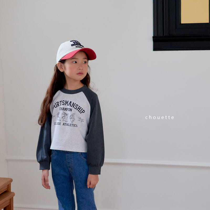 Chouette - Korean Children Fashion - #stylishchildhood - Exercise Rabbit Raglan Tee - 11