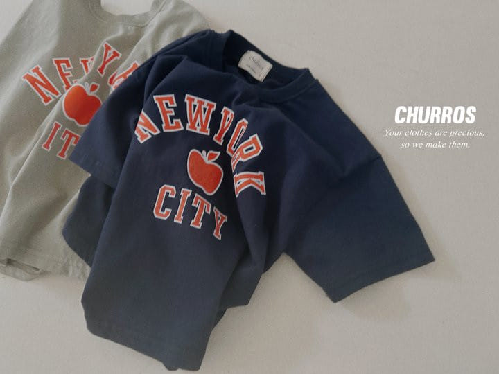 Churros - Korean Children Fashion - #childofig - Apple Tee - 8