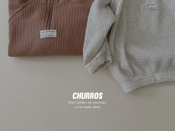 Churros - Korean Children Fashion - #childofig - Waffle Anorak  - 11