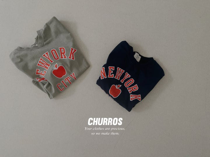 Churros - Korean Children Fashion - #designkidswear - Apple Tee - 10