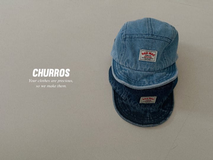 Churros - Korean Children Fashion - #designkidswear - Denim Cap - 2