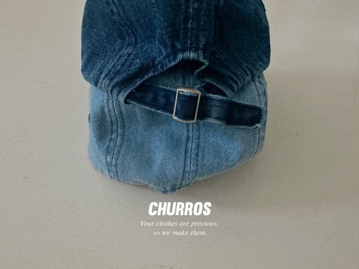 Churros - Korean Children Fashion - #discoveringself - Denim Cap - 4