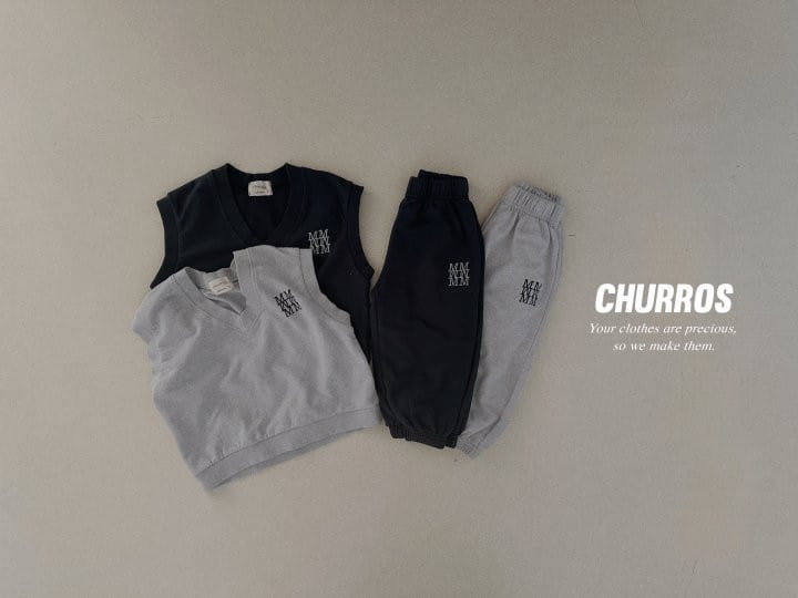 Churros - Korean Children Fashion - #fashionkids - MMM Vest - 3