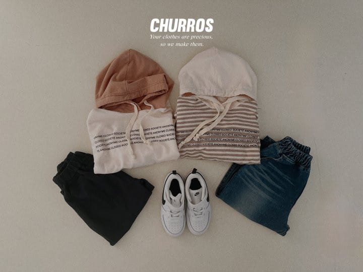 Churros - Korean Children Fashion - #fashionkids - Togrther Slit C Pants - 5
