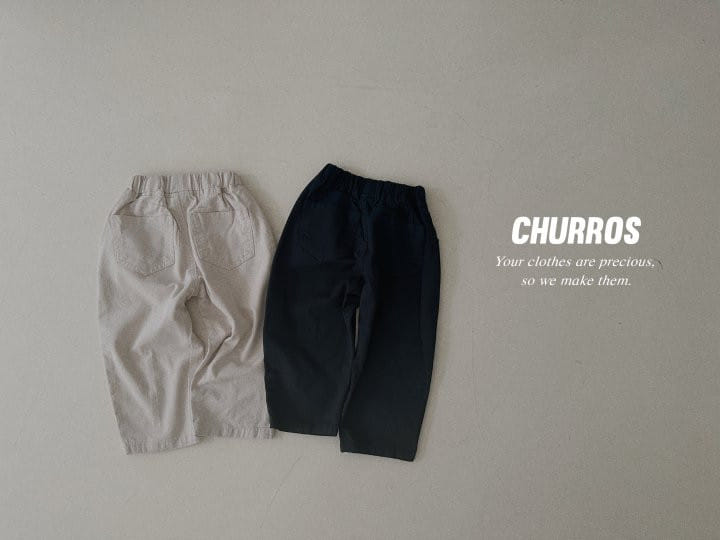 Churros - Korean Children Fashion - #kidsshorts - Togrther Slit C Pants - 6