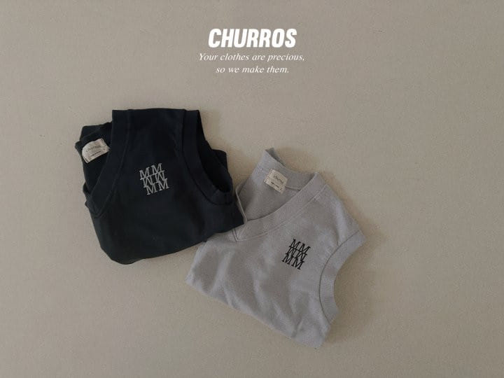 Churros - Korean Children Fashion - #kidzfashiontrend - MMM Vest - 6