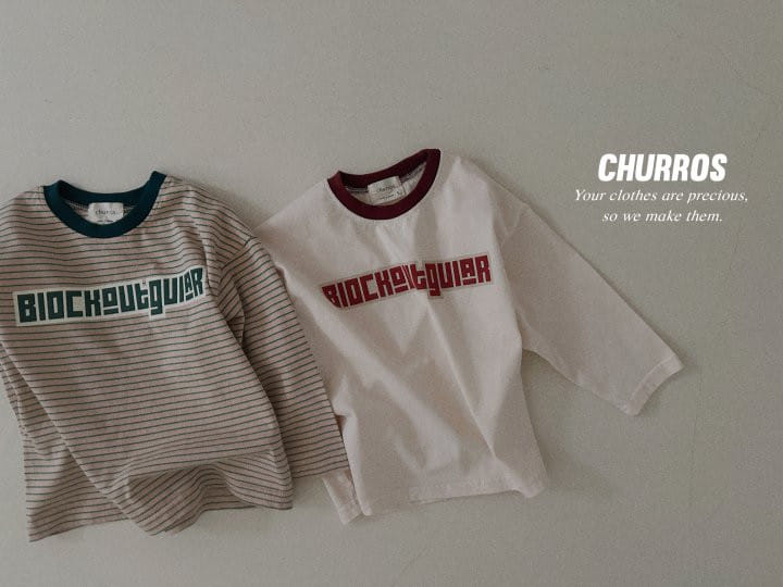 Churros - Korean Children Fashion - #kidsstore - Eaey Tee - 4
