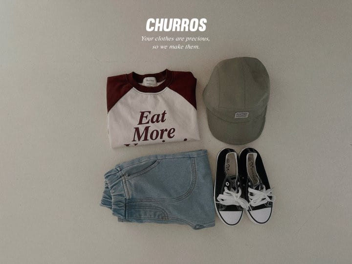 Churros - Korean Children Fashion - #littlefashionista - Circle Pocket Denim Pants - 10