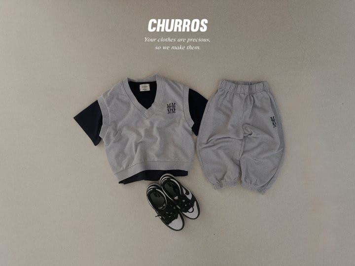 Churros - Korean Children Fashion - #littlefashionista - MMM Banding Pants - 7