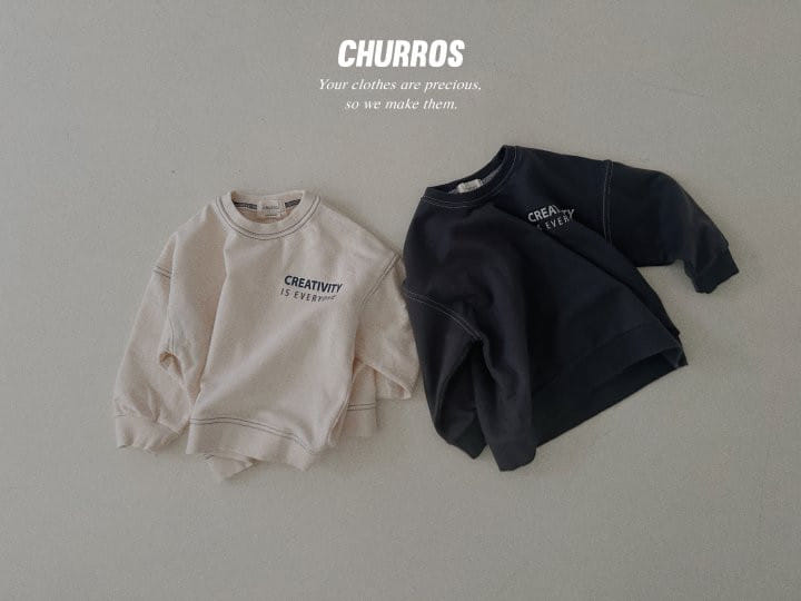 Churros - Korean Children Fashion - #littlefashionista - Everyone Sweatshirt