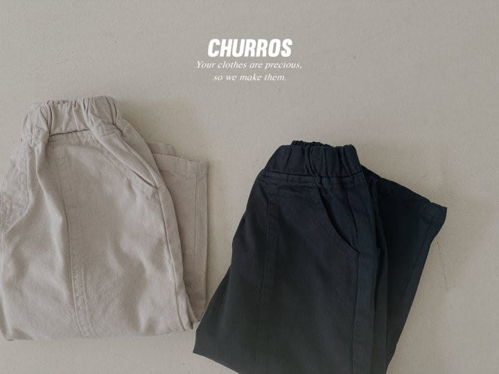 Churros - Korean Children Fashion - #littlefashionista - Togrther Slit C Pants - 10