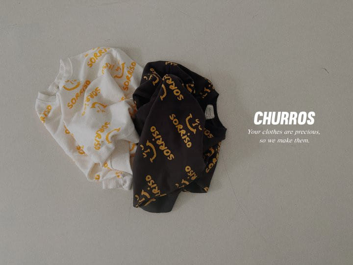 Churros - Korean Children Fashion - #minifashionista - Soriso Paint Sweatshirt - 2