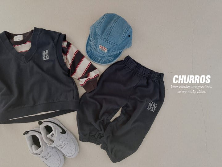 Churros - Korean Children Fashion - #minifashionista - MMM Banding Pants - 9
