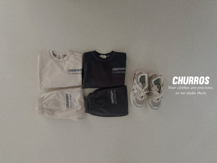Churros - Korean Children Fashion - #minifashionista - Everyone Sweatshirt - 3