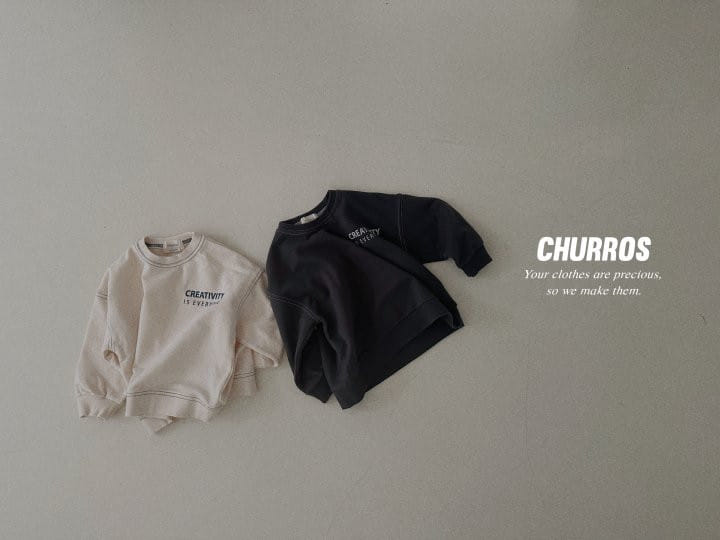 Churros - Korean Children Fashion - #minifashionista - Everyone Sweatshirt - 4