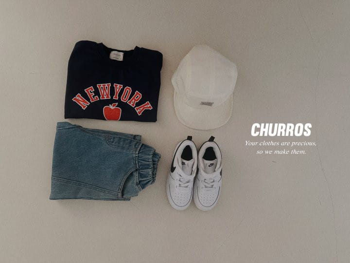 Churros - Korean Children Fashion - #stylishchildhood - Apple Tee - 7