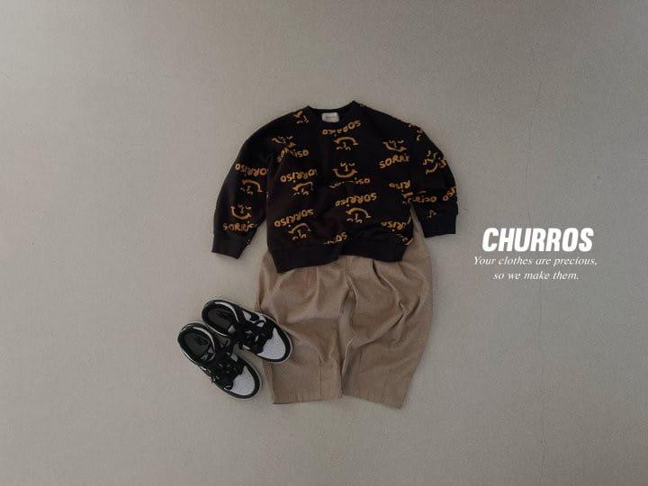 Churros - Korean Children Fashion - #stylishchildhood - Soriso Paint Sweatshirt - 6