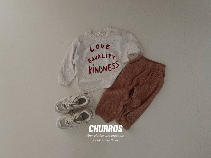 Churros - Korean Children Fashion - #toddlerclothing - Waffle Pocket Jogger Pants - 10