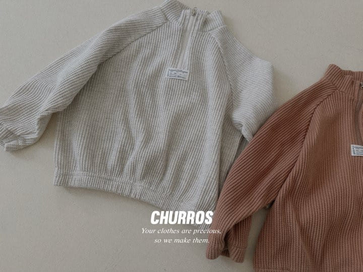 Churros - Korean Children Fashion - #toddlerclothing - Waffle Anorak  - 9