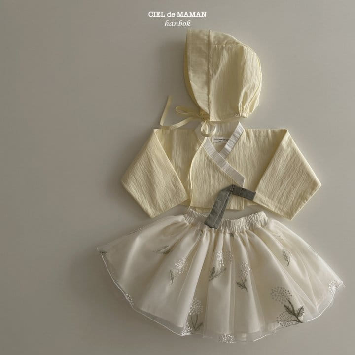Ciel De Maman - Korean Baby Fashion - #babyboutique - New Year's Dress Bom Bom Bebe Set