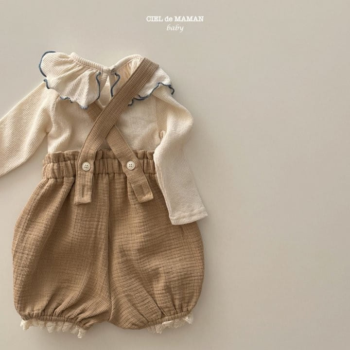 Ciel De Maman - Korean Baby Fashion - #babyboutique - Bread Dungareese - 5