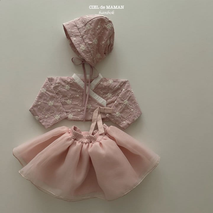 Ciel De Maman - Korean Baby Fashion - #babyboutiqueclothing - New Year's Dress Bom Bom Bebe Set