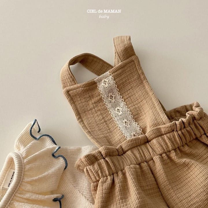Ciel De Maman - Korean Baby Fashion - #babyboutiqueclothing - Bread Dungareese - 7