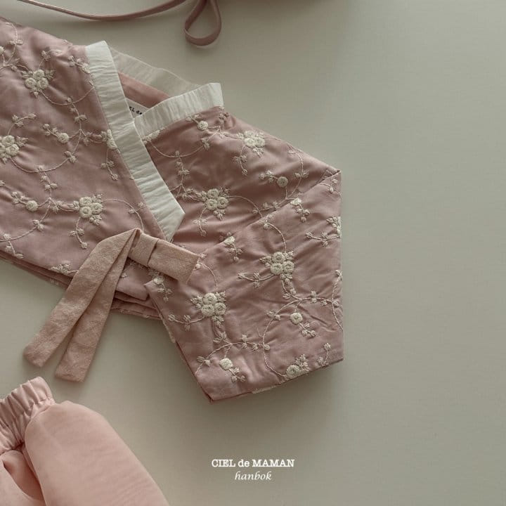 Ciel De Maman - Korean Baby Fashion - #babyclothing - New Year's Dress Bom Bom Bebe Set - 2