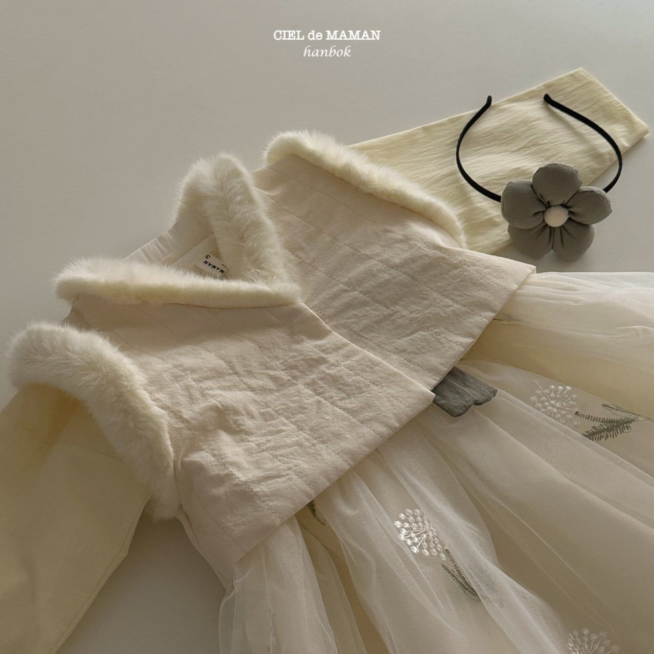 Ciel De Maman - Korean Baby Fashion - #babyclothing - Mink Vest